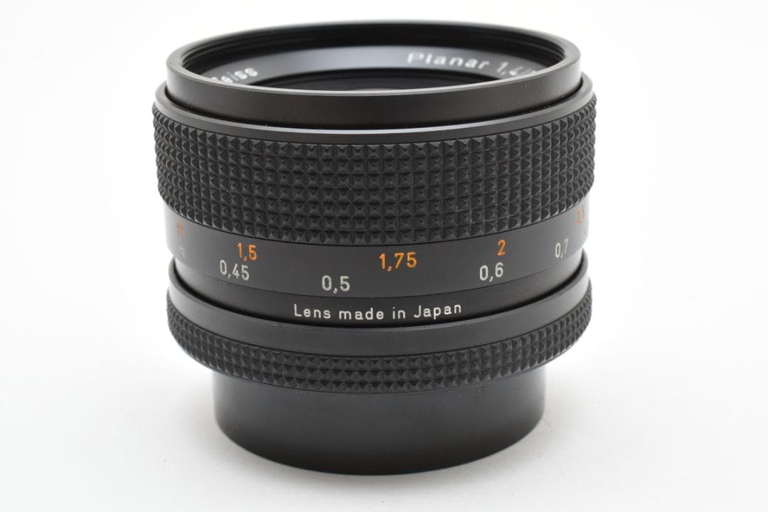 銘玉 単焦点 プラナー　CONTAX Planar 50mm F1.4