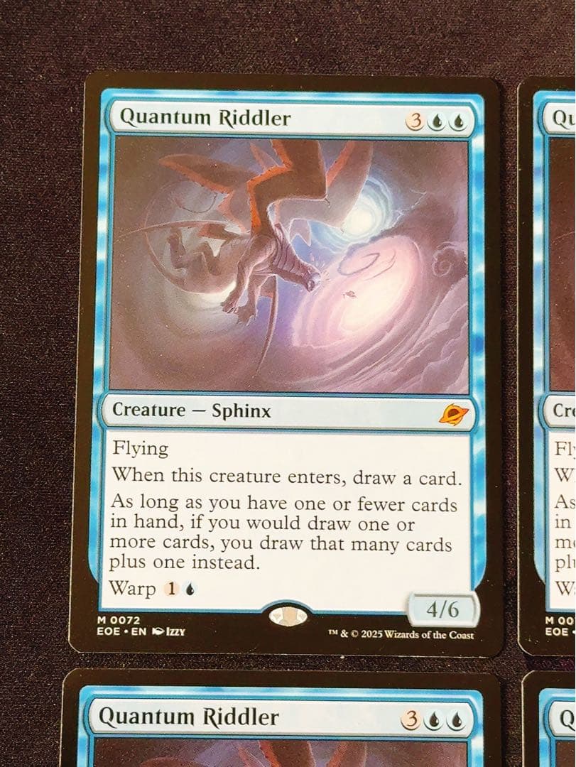 量子の謎かけ屋　英語　4枚セット