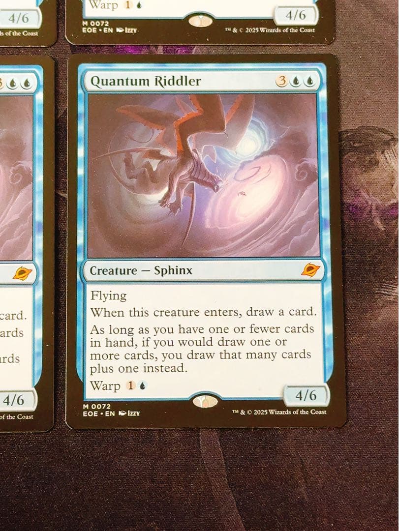 量子の謎かけ屋　英語　4枚セット