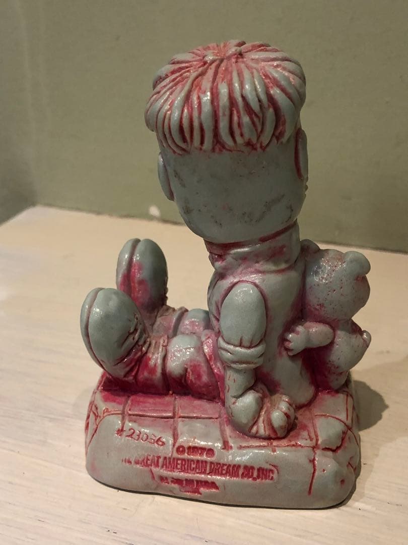 ビンテージ　メッセージドール　フランケンシュタイン　ホラー　モンスター　レトロ