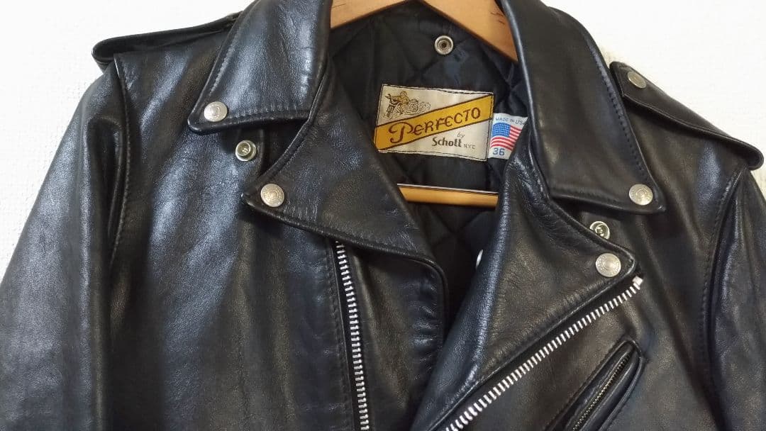 ショット schott ダブルライダース 36