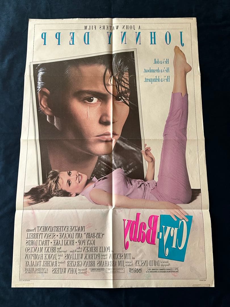 クライ・ベイビー　USオリジナル映画ポスター