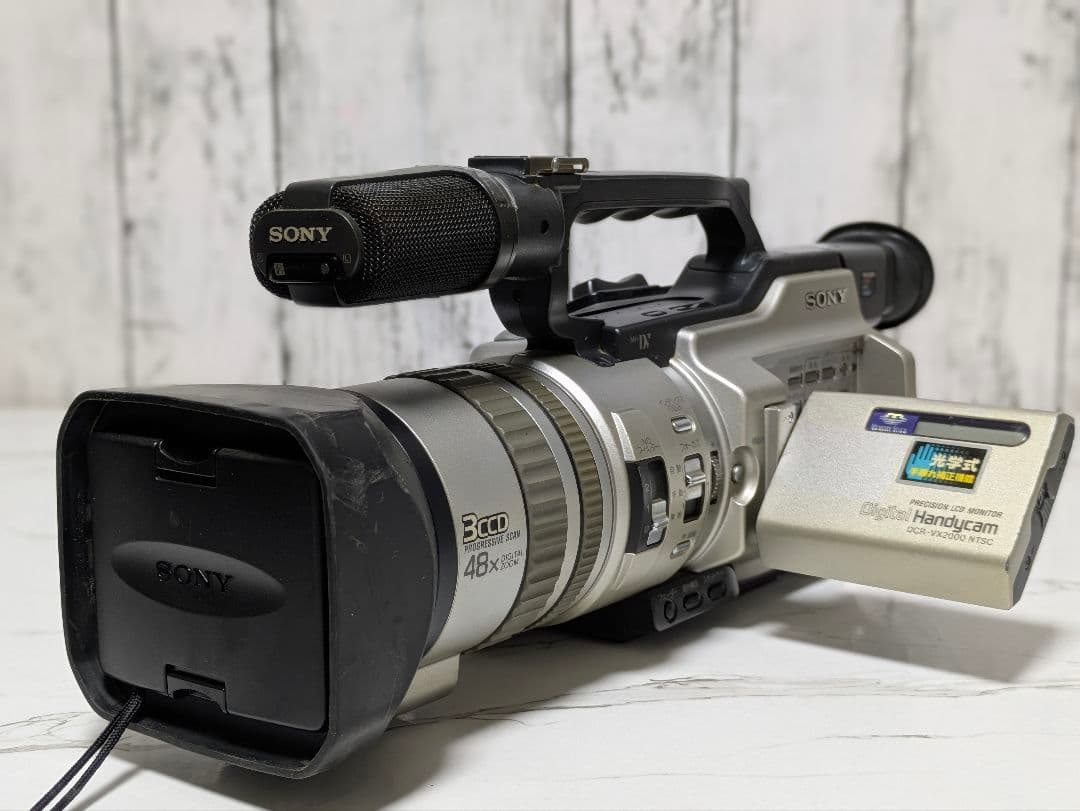 ② SONY　DCR-VX2000　MiniDV対応　動作品