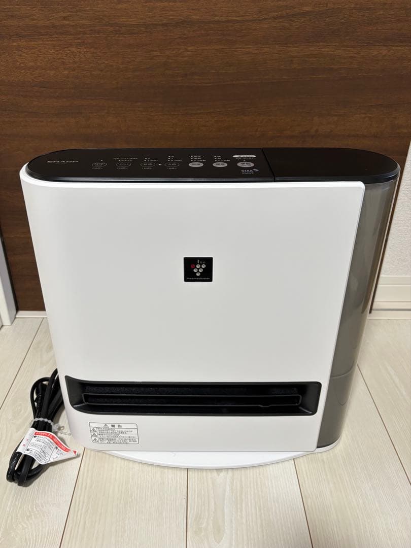 ほぼ新品✨️5年保証【SHARP】プラズマクラスター加湿 セラミックファンヒーター