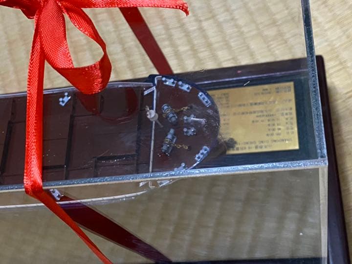 中国　山東シッピング　18万トンバルク船模型1：600 超レア模型インテリア置物