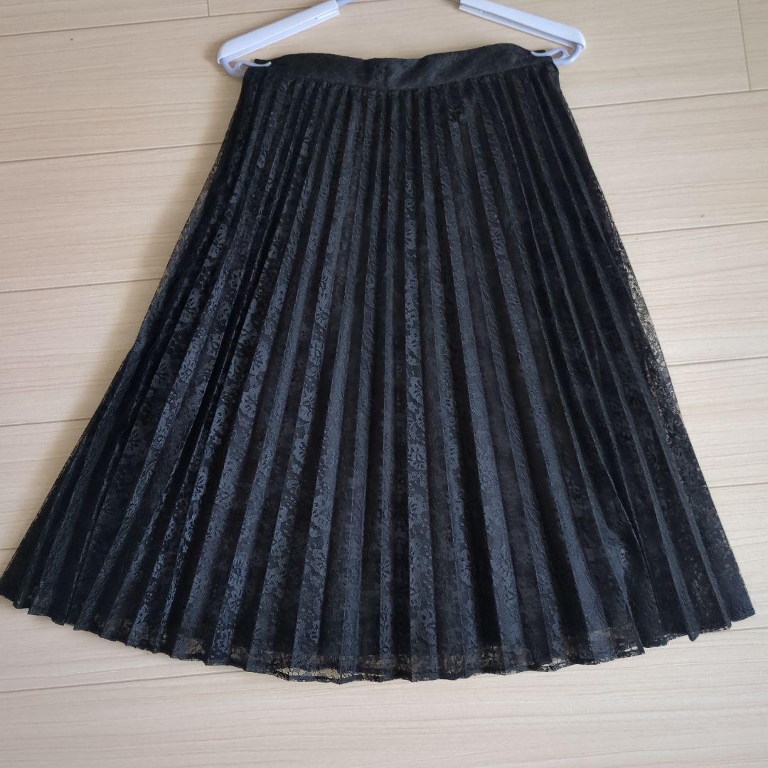perfume closet 2WAY レースプリーツスカート　Mサイズ