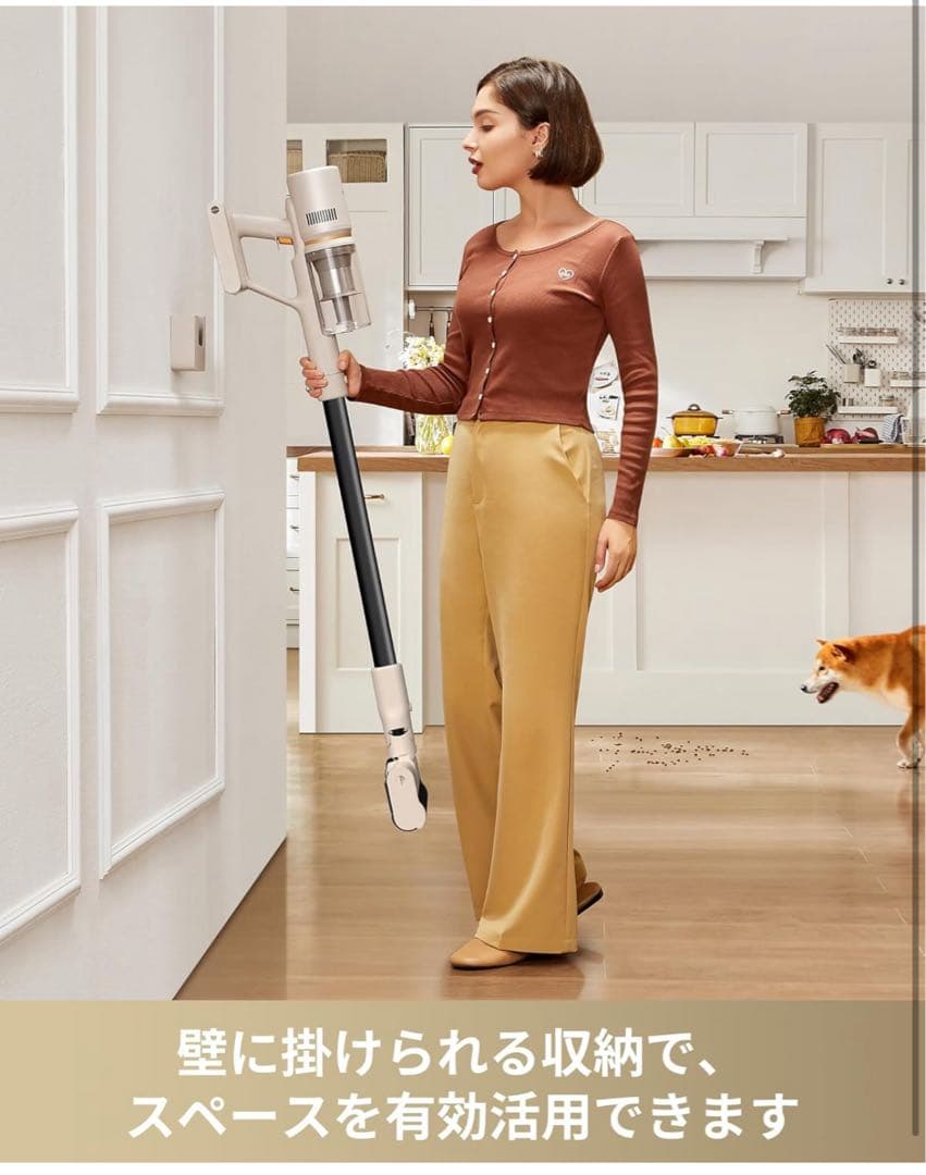 新品 MOVA S1 Detect コードレス掃除機 強力吸引 LED可視化