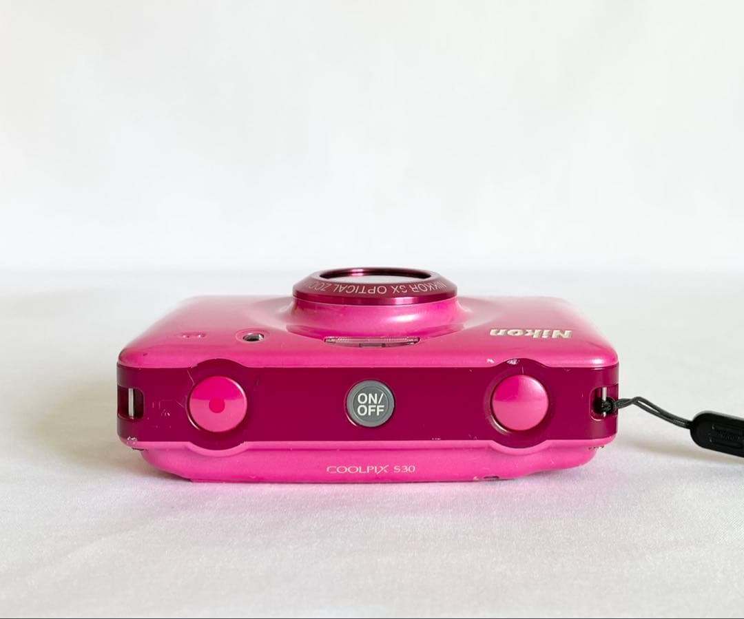【動作品】Nikon Coolpix S30 デジタルカメラ 動作確認済み