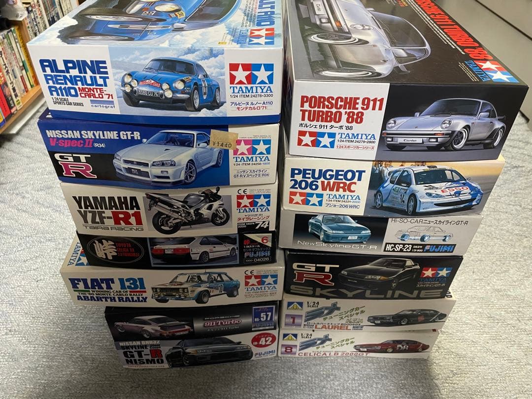 未組み立てプラモデル色々大量