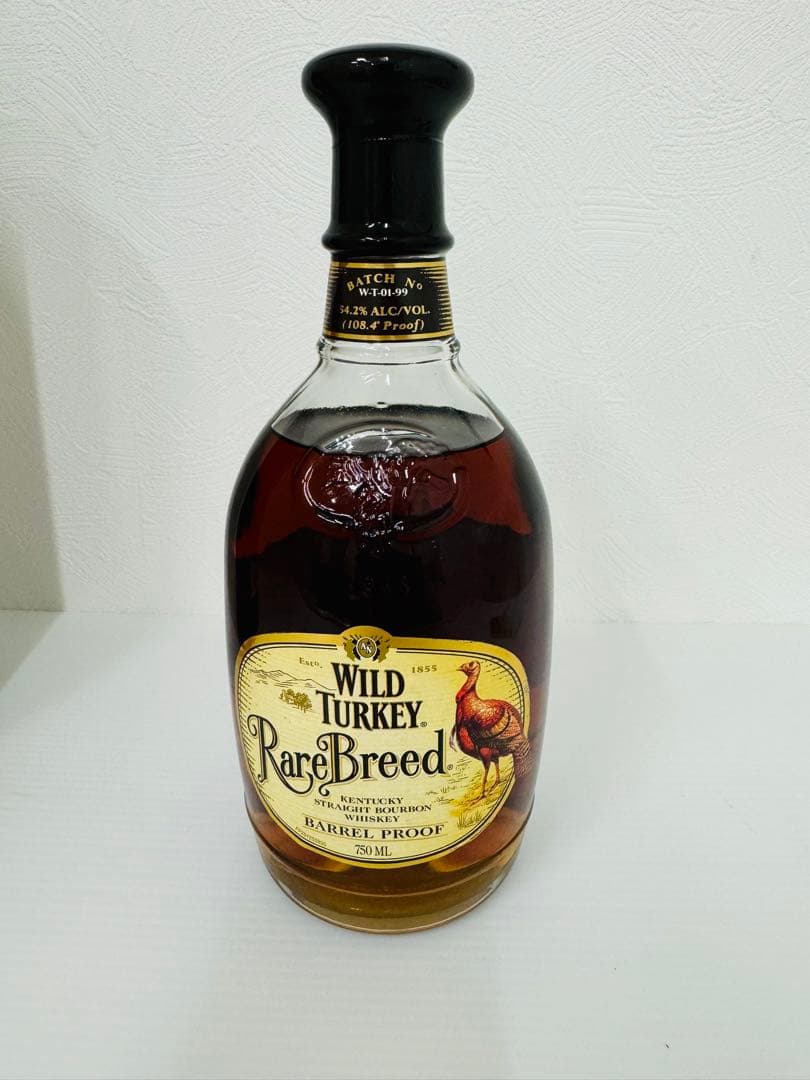 【希少美品】ワイルドターキー レアブリード 750ml バーボンウイスキー未開封