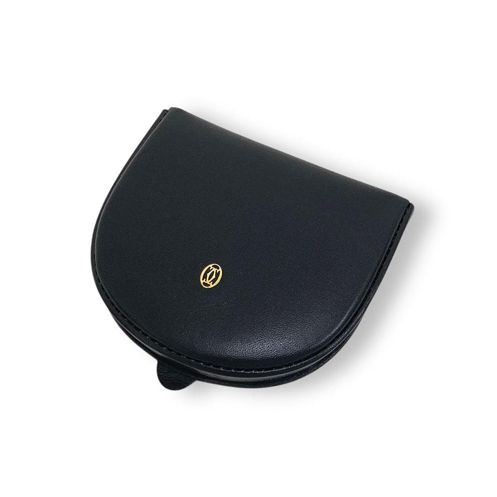 【未使用】Cartier カルティエ ケース 小銭入れ レザー ブラック