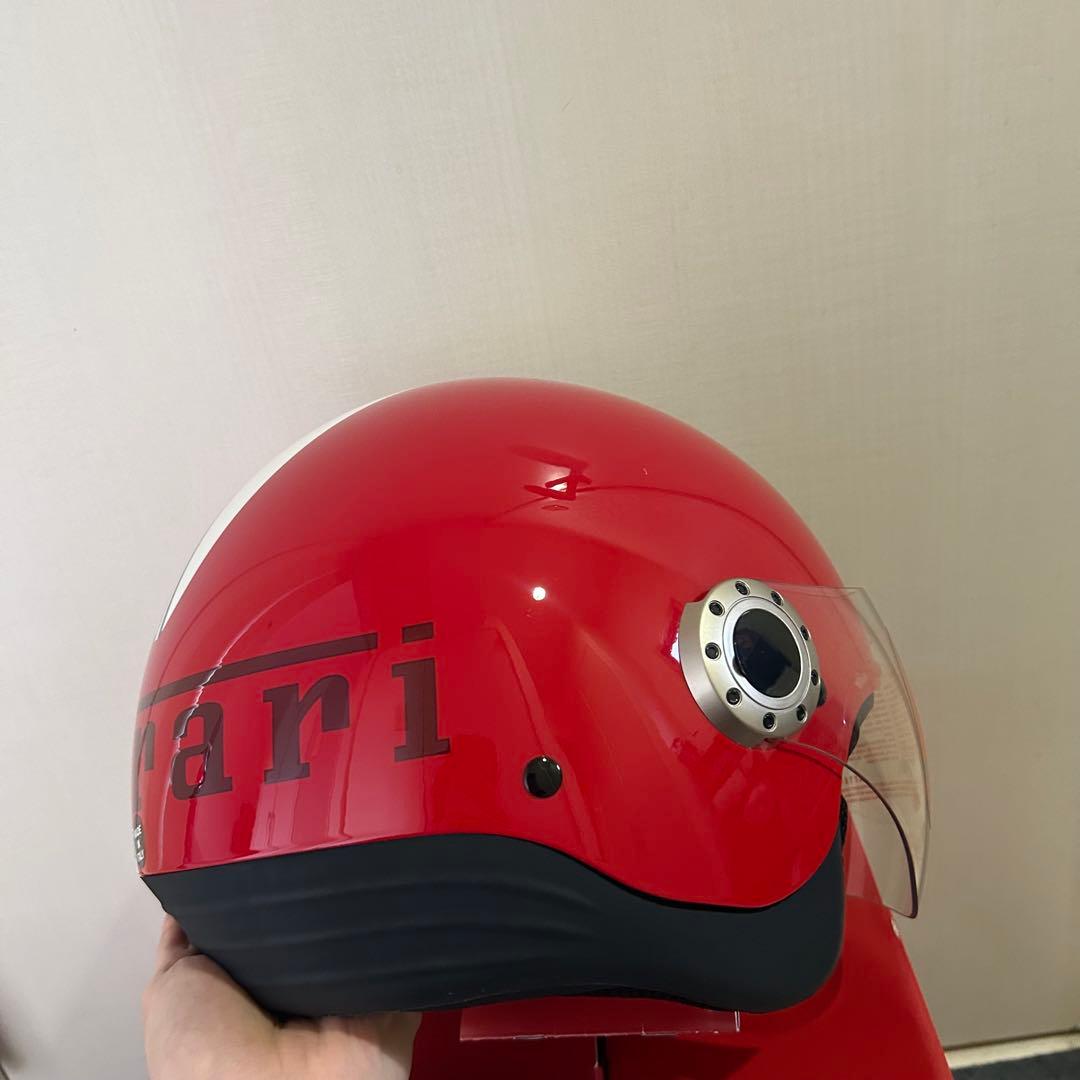 【激レアコラボ⭐︎未使用】momo モモデザイン　フェラーリ ヘルメット　Lサイズ