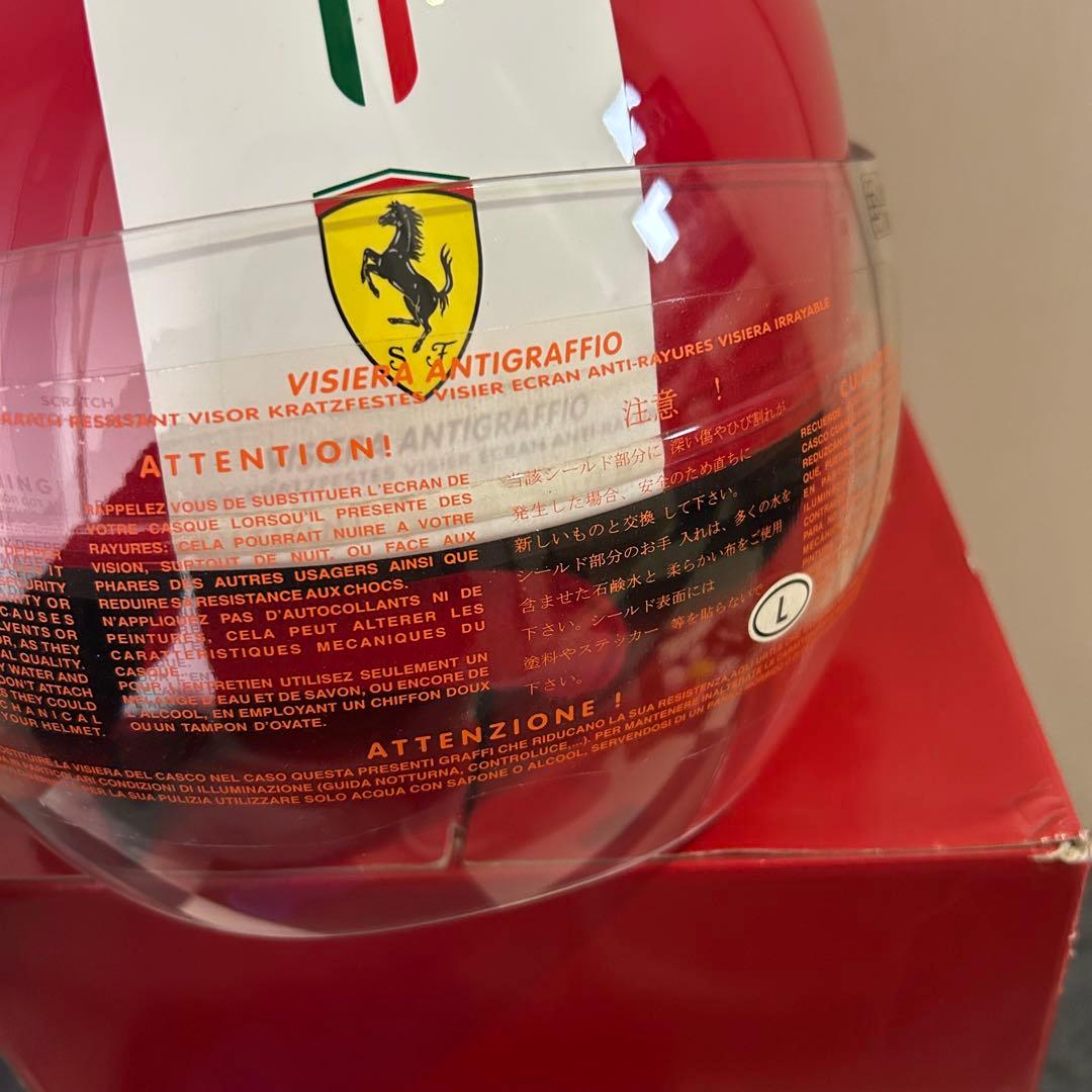 【激レアコラボ⭐︎未使用】momo モモデザイン　フェラーリ ヘルメット　Lサイズ