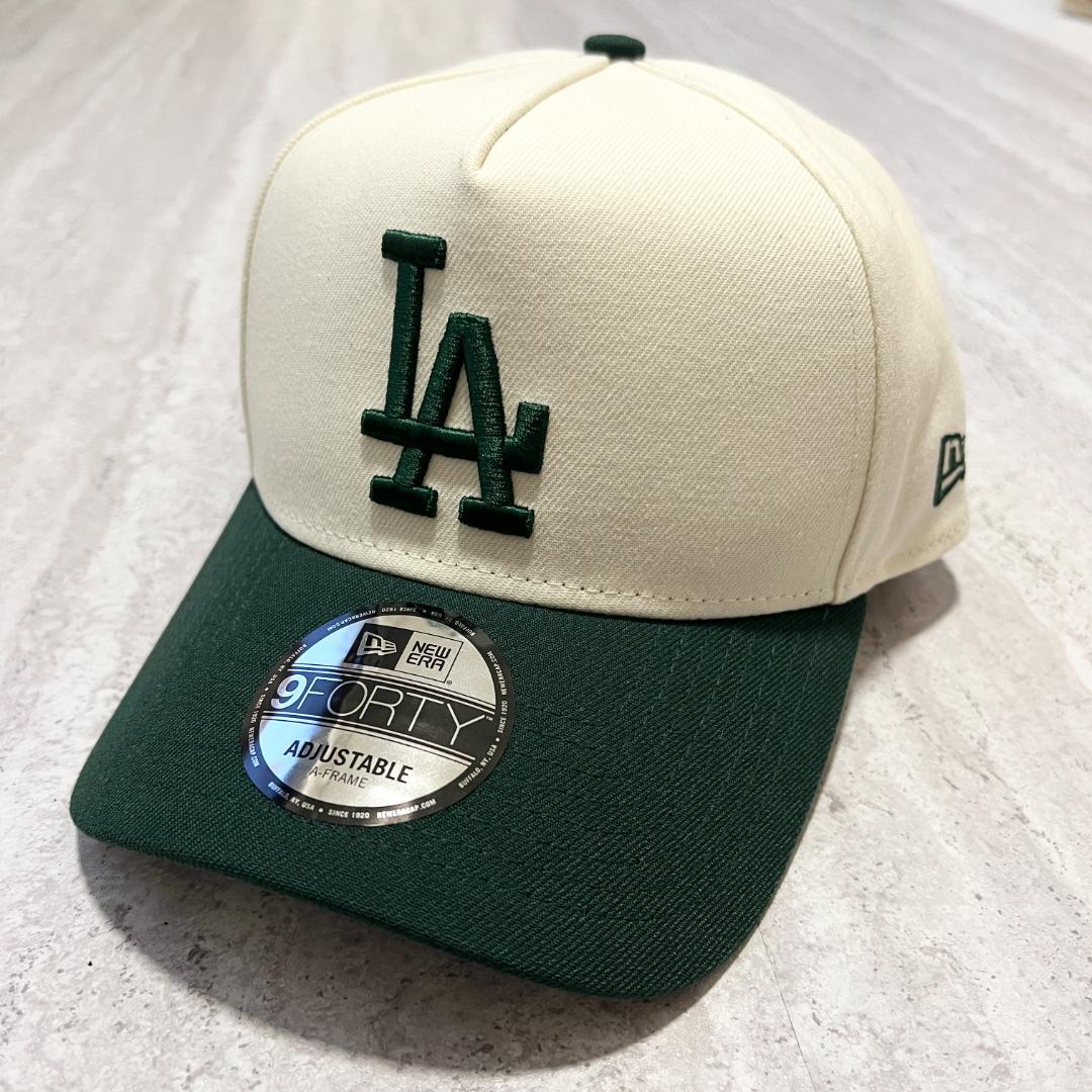 海外限定 LA ニューエラ キャップ ドジャース グリーン