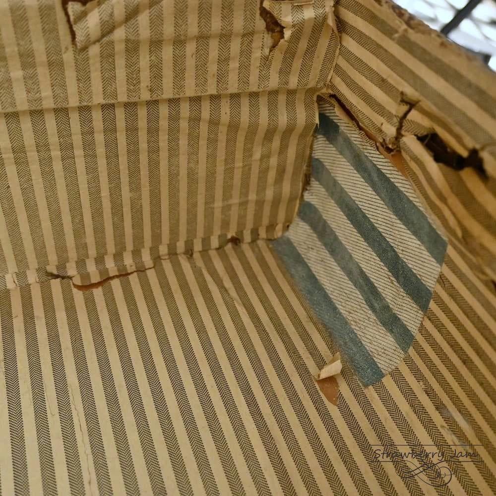 L3612-99-1 英国アンティーク トランク レザーバック 収納 レザー