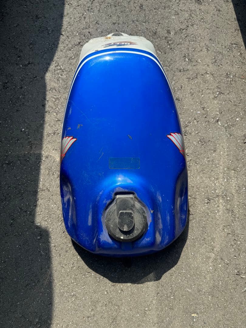 HONDA バイクタンク 青 CBRタンク鍵無し
