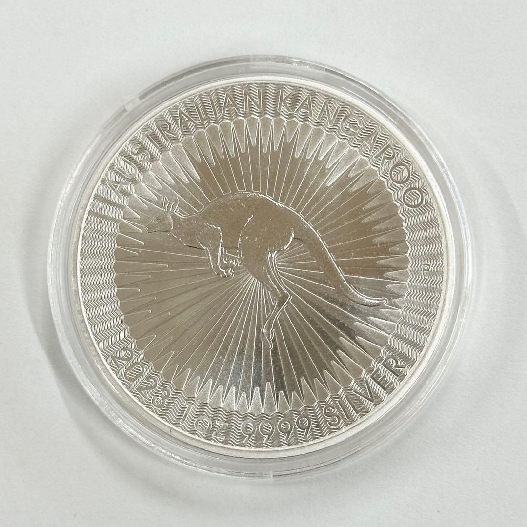 オーストラリア 2023 カンガルー 1ドル 1オンス 銀貨