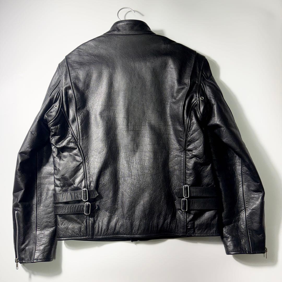 極美品✨HORN WORKS レザージャケット ライダース 本革 バッファロー