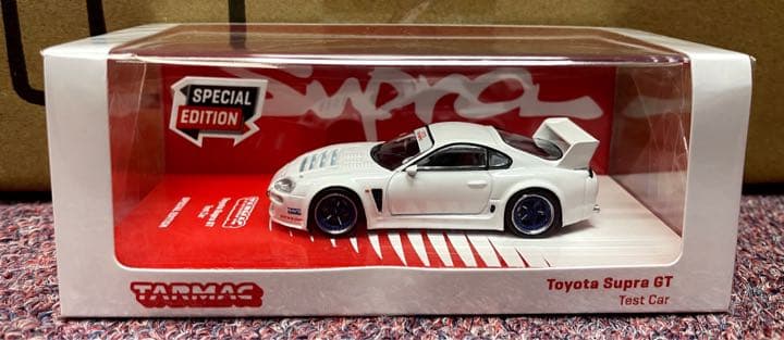 ターマックワークス 1/64 トヨタ スープラ GT テストカー 香港限定