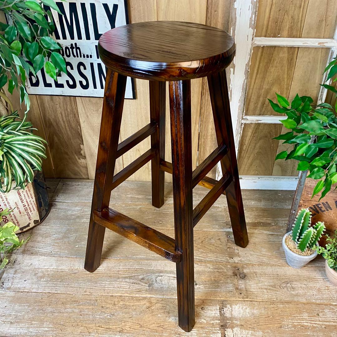 てる様☆専用　木製カウンターチェア6点