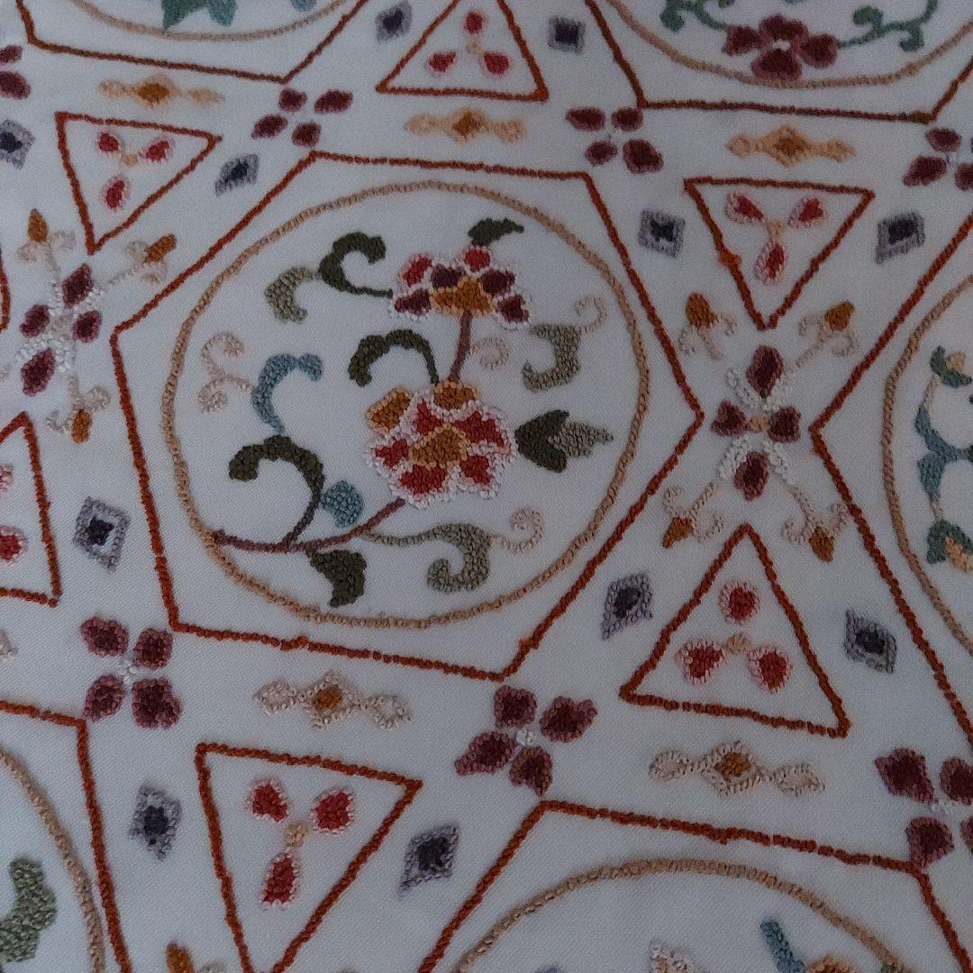 【新品未使用美品❣️】さがら刺繍　六通　正絹袋帯