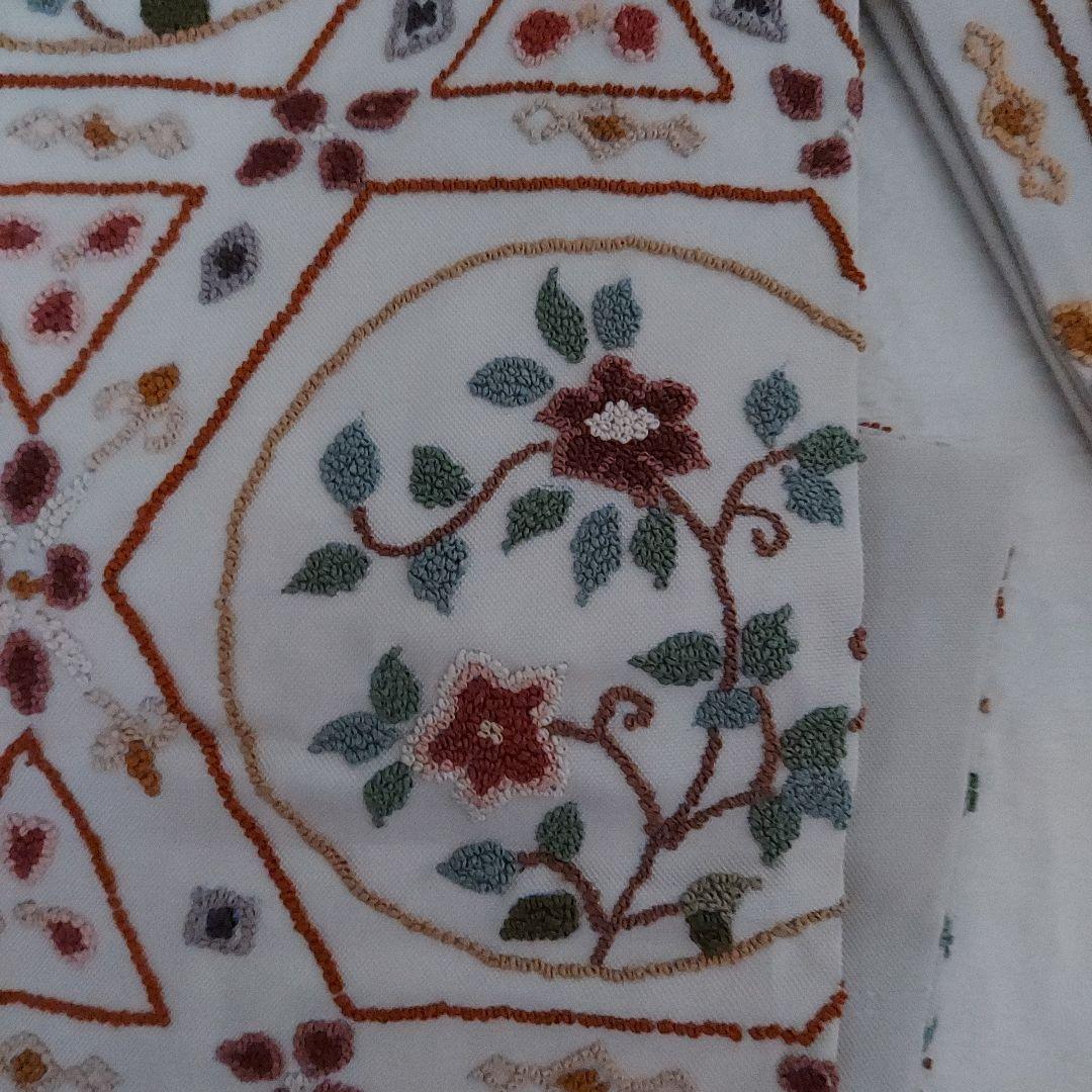 【新品未使用美品❣️】さがら刺繍　六通　正絹袋帯