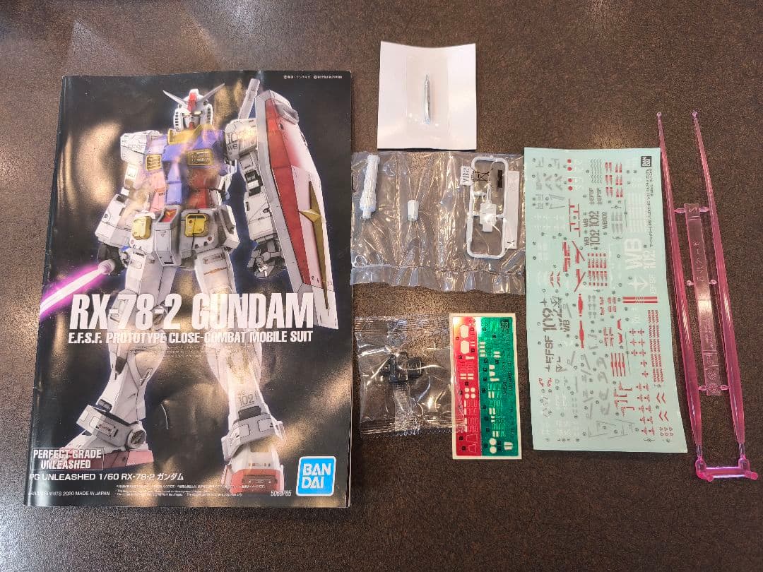 PG UNLEASHED RX-78-2 GUNDAM 1/60 ガンダム