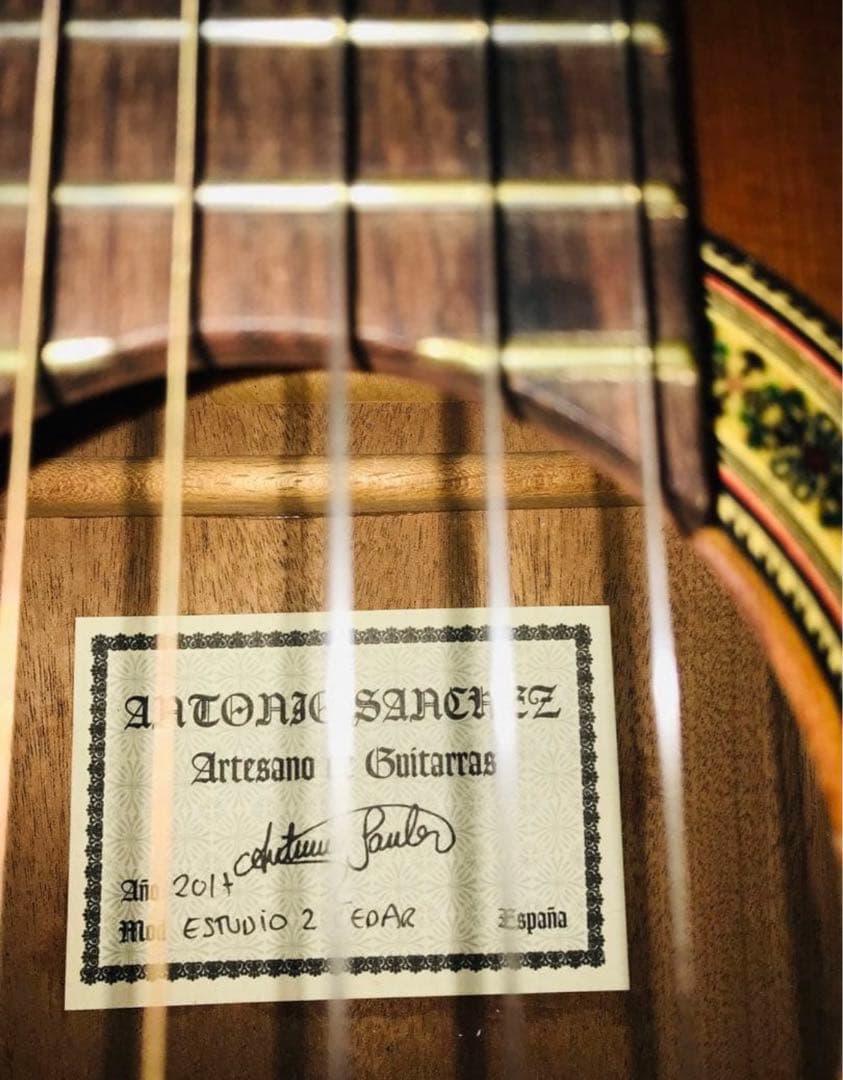 Antonio Sanchez Estudio-2 杉／クラシックギター