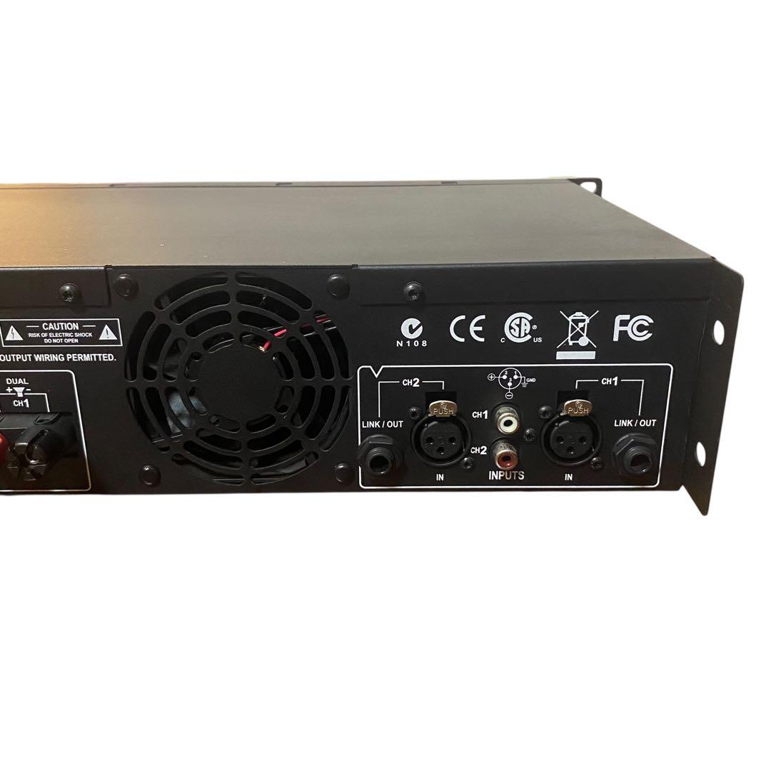 【現状品】アムクロン　デジタルパワーアンプ CROWN XLS2000