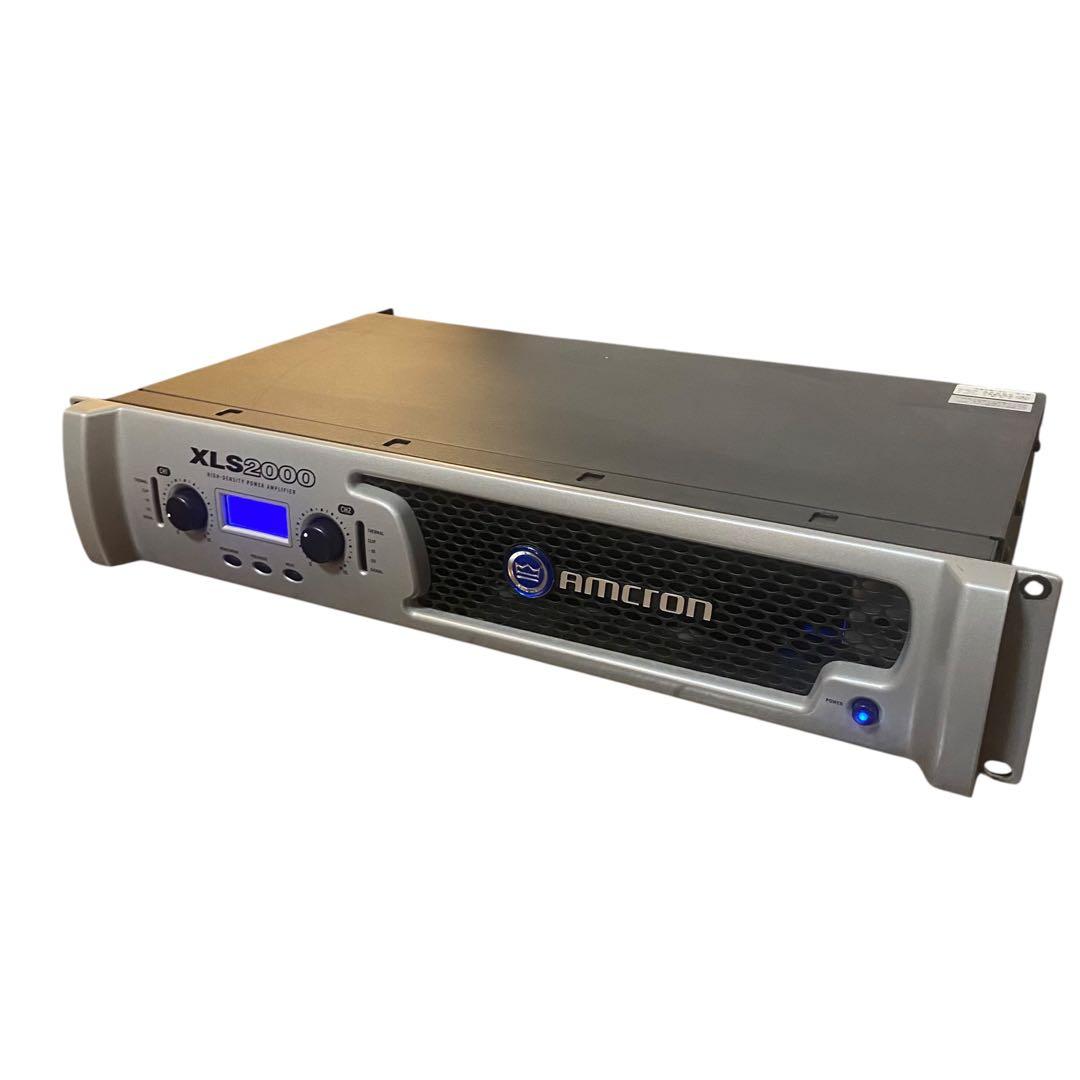 【現状品】アムクロン　デジタルパワーアンプ CROWN XLS2000