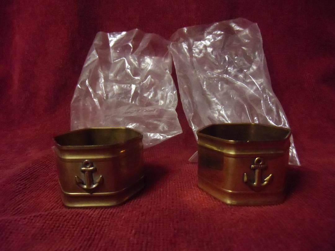 ＢＷドイツ軍/連邦軍＊海軍＊ナフキンリング＊ペア（実物）