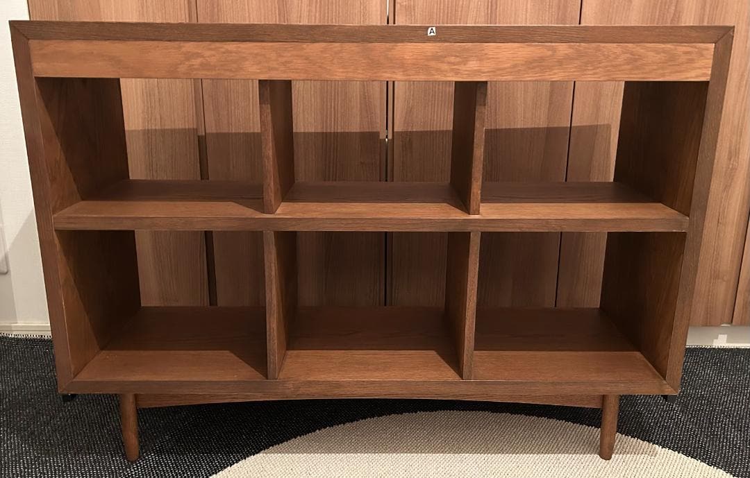 木製オープンシェルフ 北欧風（ティモ オープン シェルフ）