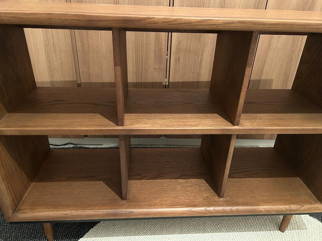 木製オープンシェルフ 北欧風（ティモ オープン シェルフ）