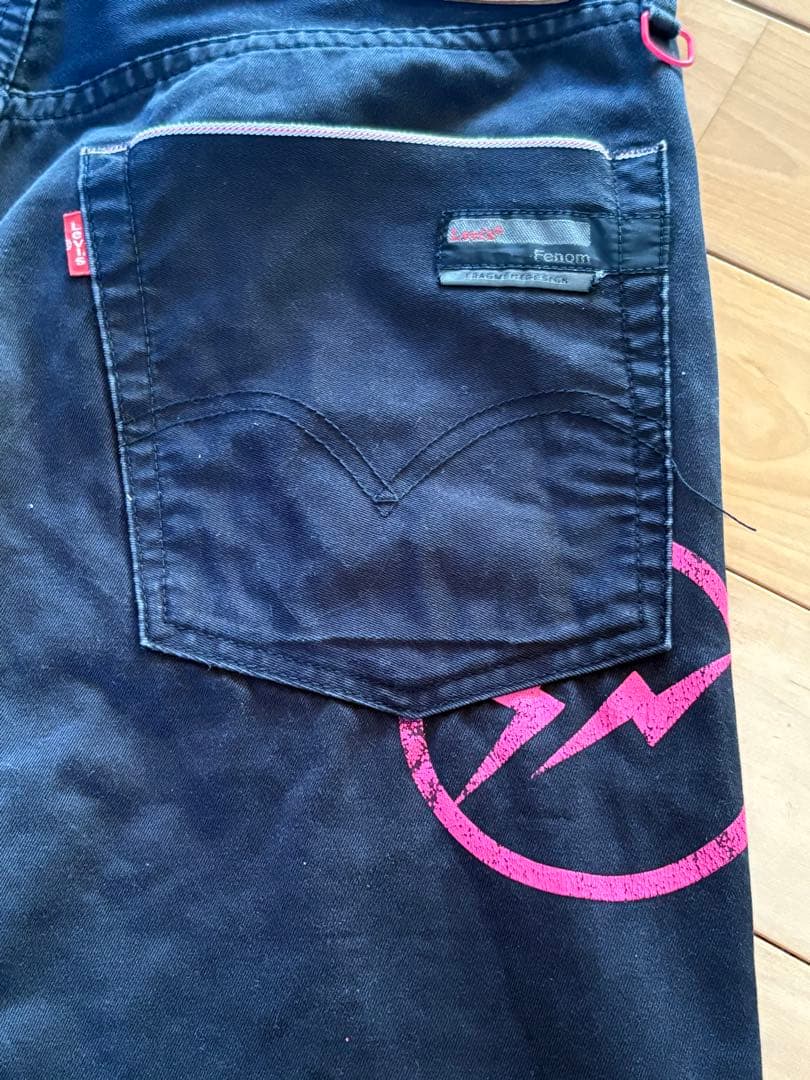 再値下げLevi's Fenomブラック チノパン FMCNO-0010 w34