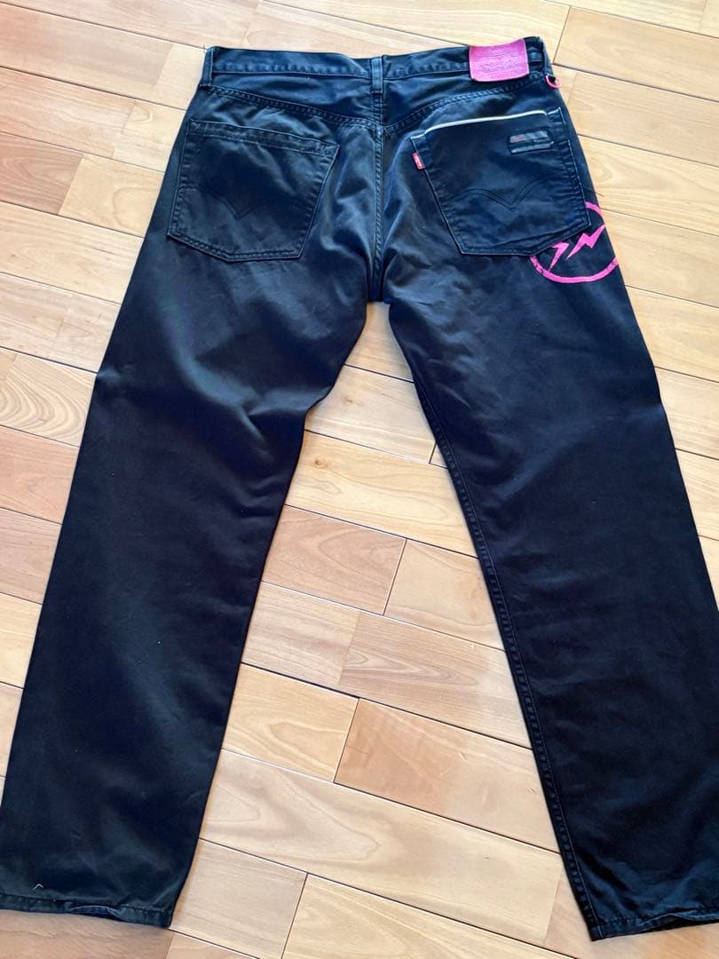 再値下げLevi's Fenomブラック チノパン FMCNO-0010 w34