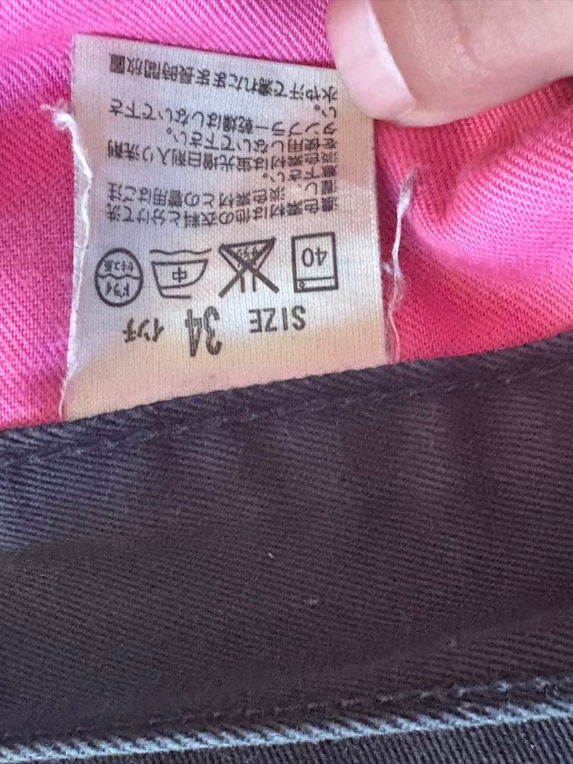 再値下げLevi's Fenomブラック チノパン FMCNO-0010 w34