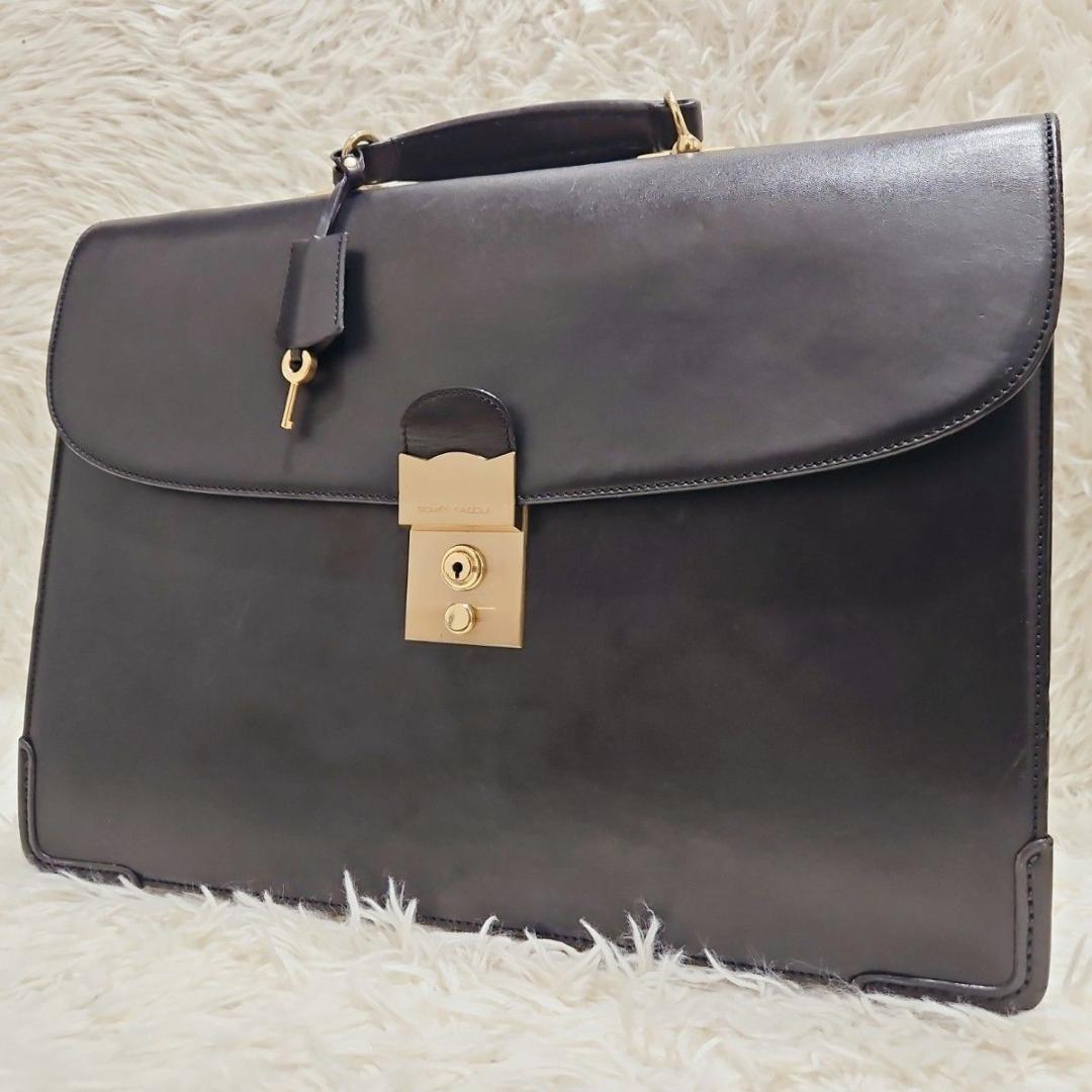 SOMES SADDLE ソメスサドル エグゼクティブ ダレスバッグ 黒 A4