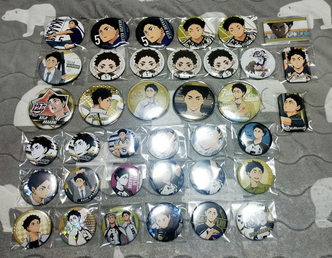ハイキュー 赤葦京治 缶バッチ まとめ売り