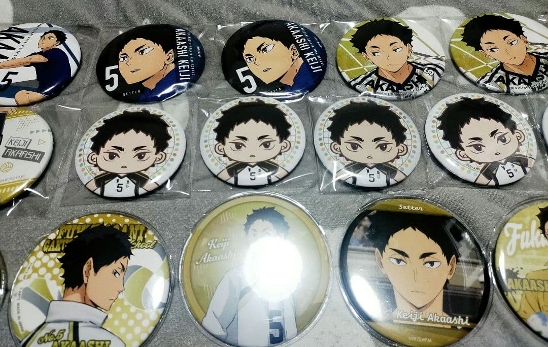 ハイキュー 赤葦京治 缶バッチ まとめ売り