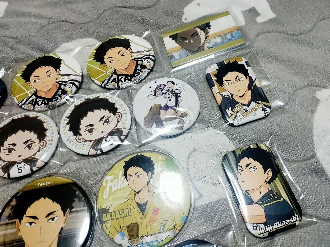 ハイキュー 赤葦京治 缶バッチ まとめ売り