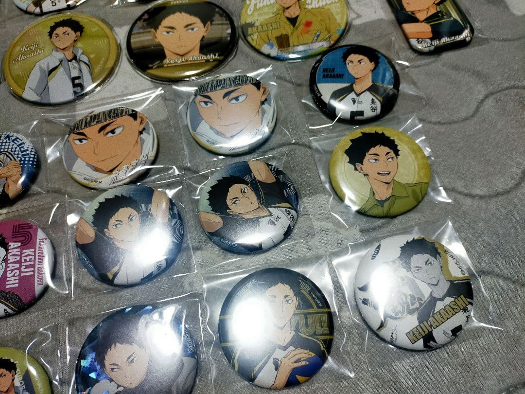 ハイキュー 赤葦京治 缶バッチ まとめ売り