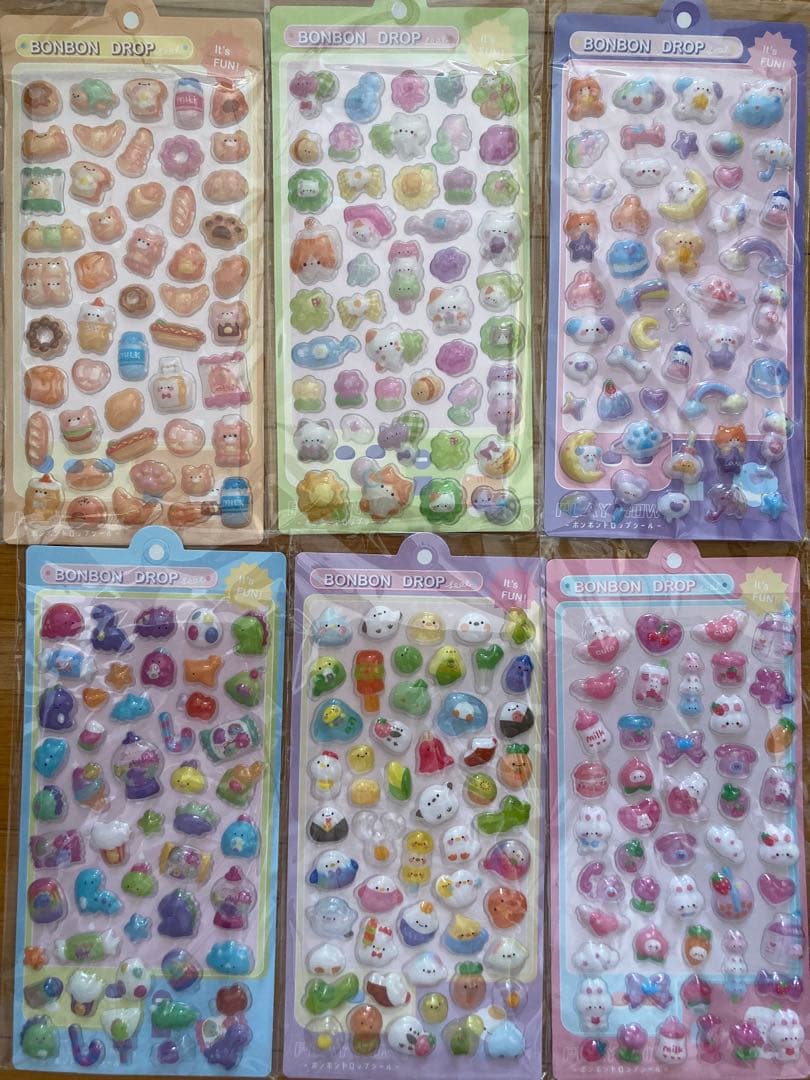 可愛いキャラシール ボンボンドロップ風　サンリオ　クロミ　30枚セット　まとめ売