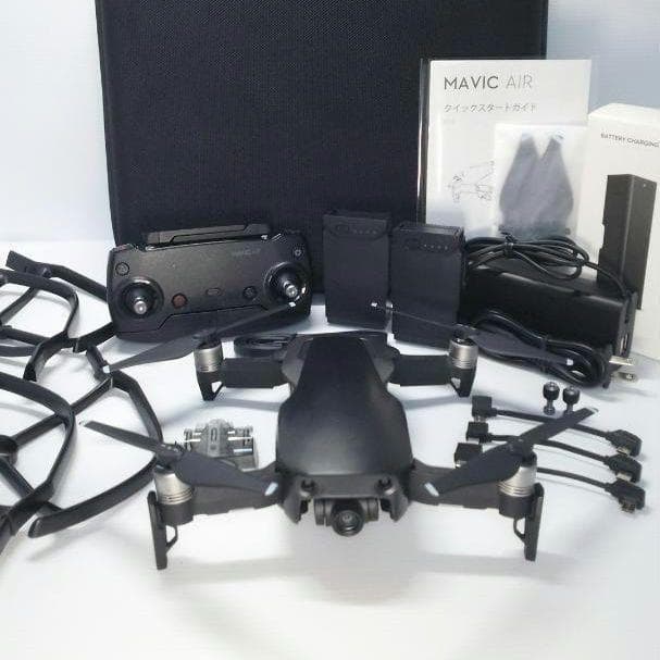 ドローン DJI MAVIC AIR (黒）ケース付きセット