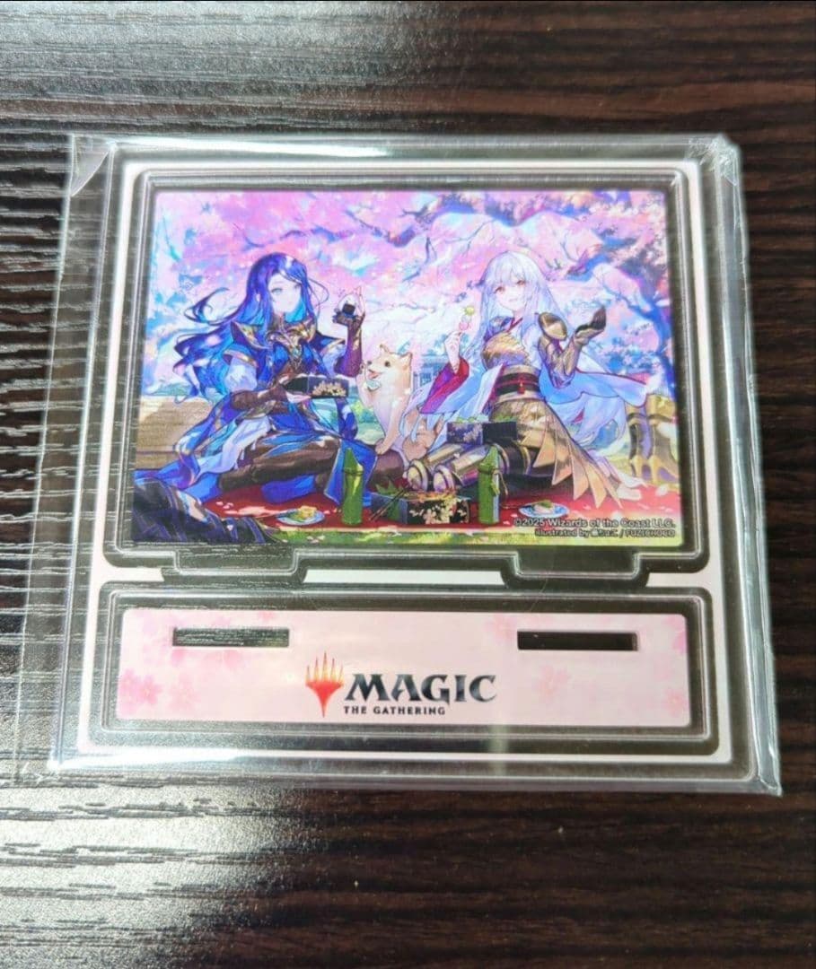 MTG 放浪皇のお花見 プレイマット アクリル スタンド セット