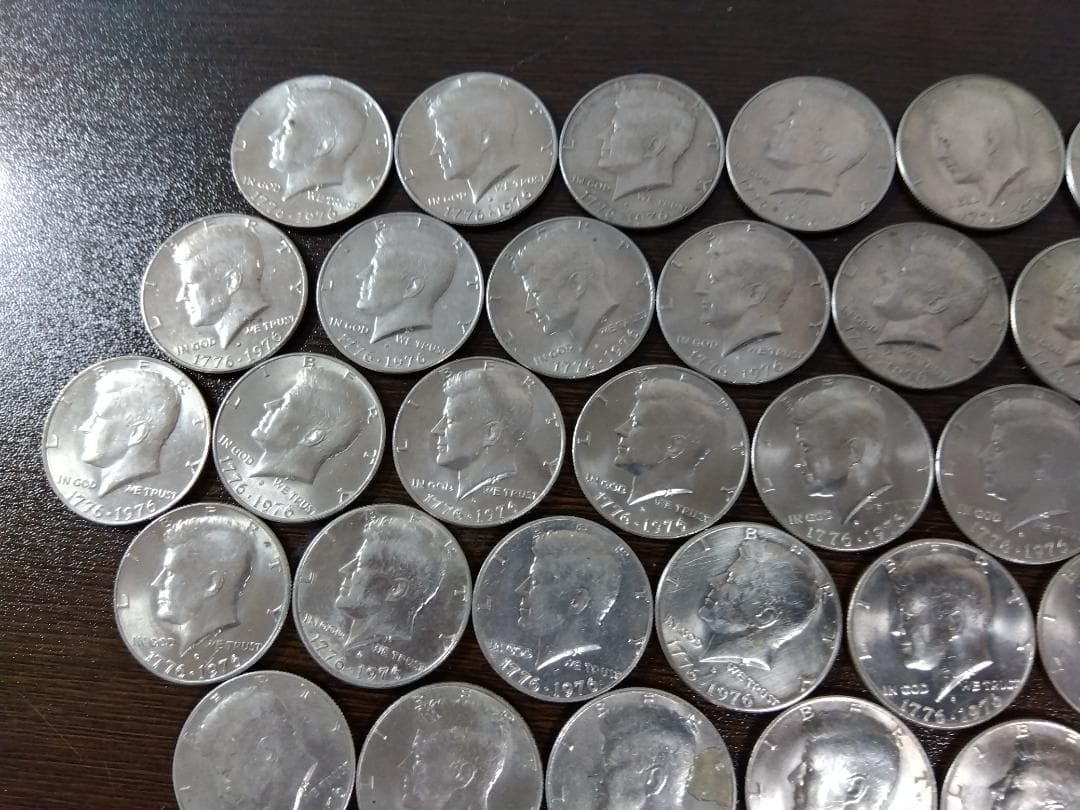 【アメリカ・大量】１９７６年 建国２００年記念 ハーフダラー５０枚！