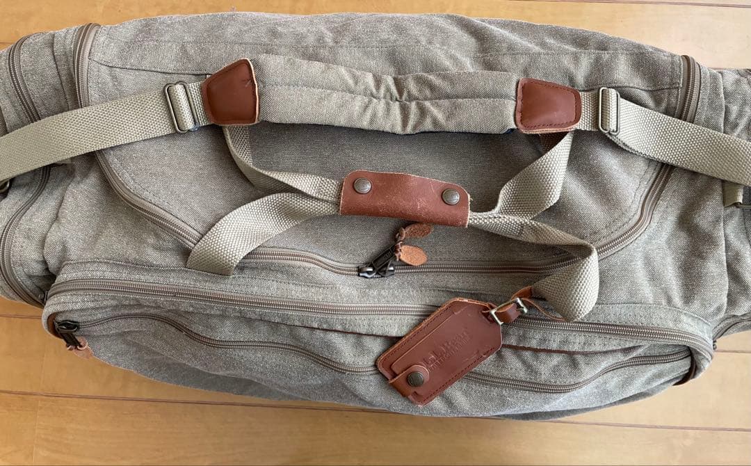 L.L.Bean キャンバス　遠征　旅行　バッグ 特大　ショルダーカーキ