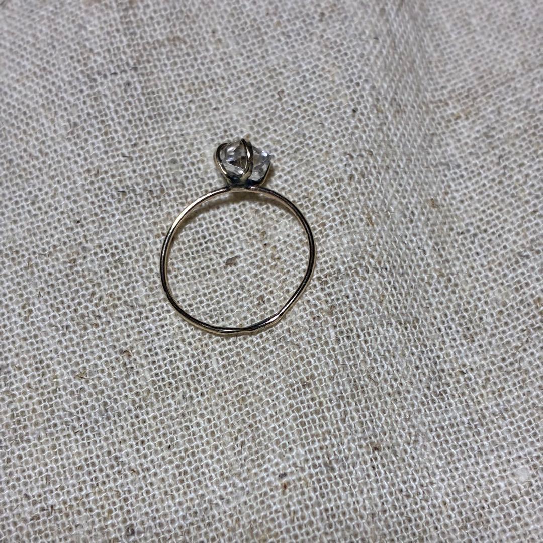 accessoies mau ◆ハーキマーダイヤモンドリング