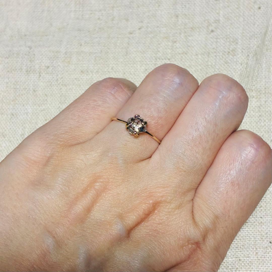 accessoies mau ◆ハーキマーダイヤモンドリング