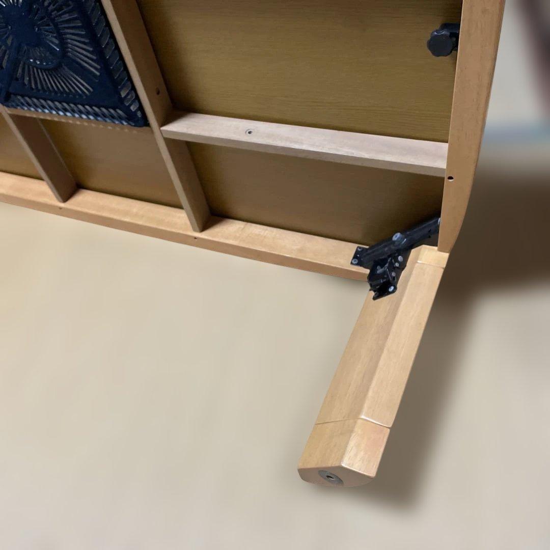 ニトリ コタツテーブル 布団付きNRT-120F-07LBR