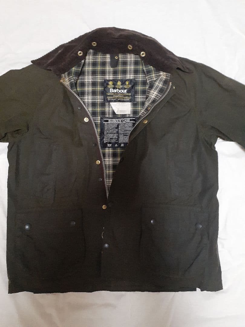 Barbour BEDELE オイルドジャケット　オリーブ色
